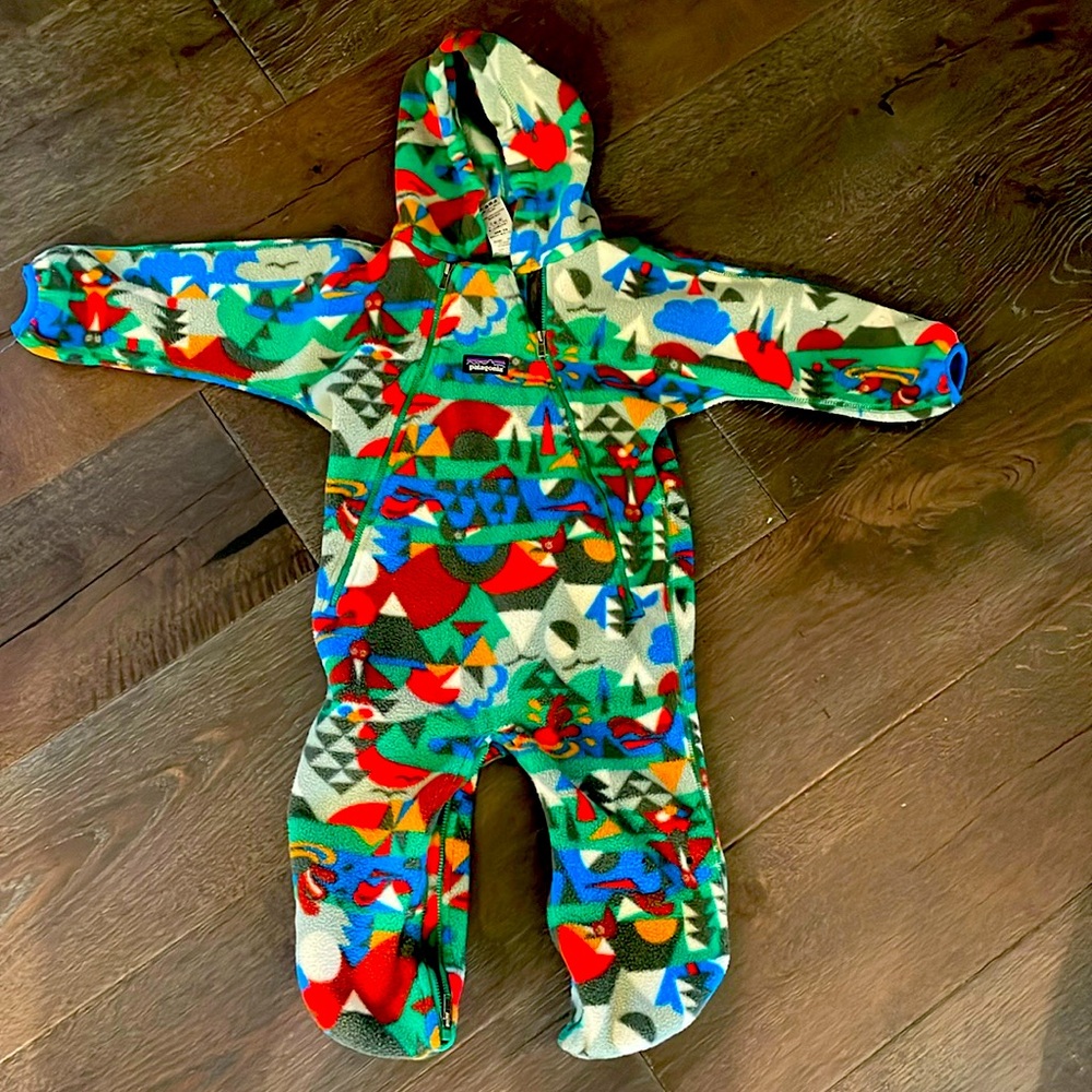 Vintage Patagonia 12 month warm onsie
